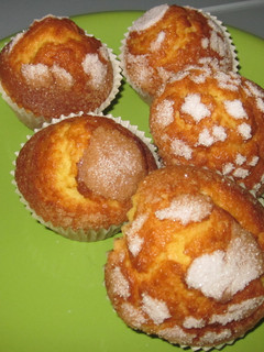 Una foto de Magdalenas con sabor a naranja (Thermomix)
