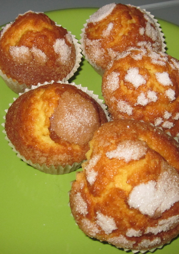 Una foto de Magdalenas con sabor a naranja (Thermomix)