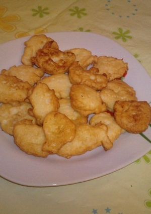 Una foto de Tortilla de coliflor para niños