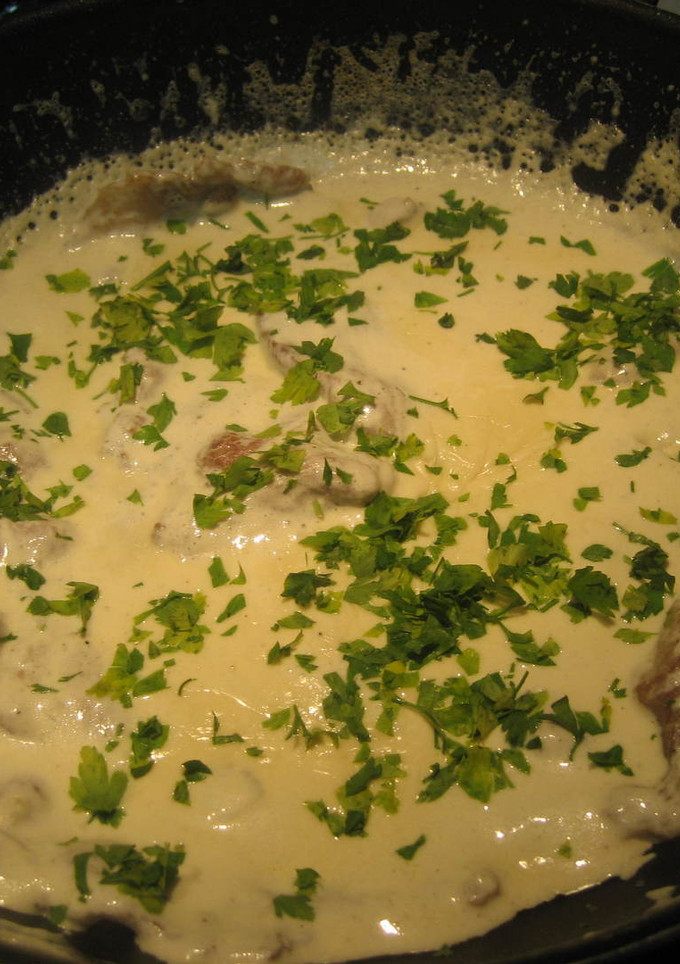 Una foto de Carne con leche