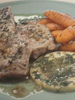 Una foto de Costilla de cordero a la miel y al limón