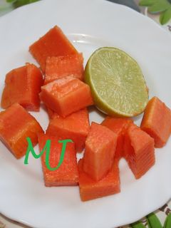 Una foto de Papaya