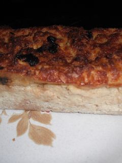 Una foto de Budin de pasas y canela