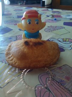 Una foto de Empanadillas de queso, bacon y cebolla
