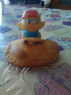 Una foto de Empanadillas de queso, bacon y cebolla