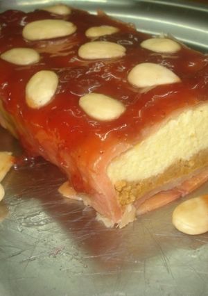 Una foto de Budín de salmón ahumado