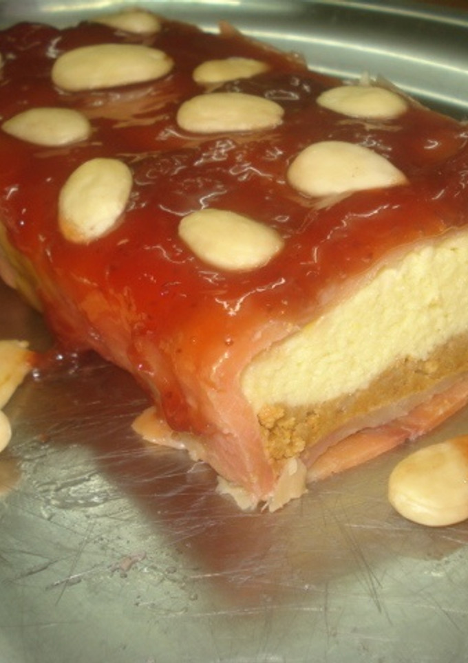 Una foto de Budín de salmón ahumado