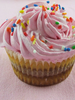Una foto de Cupcakes de mantequilla