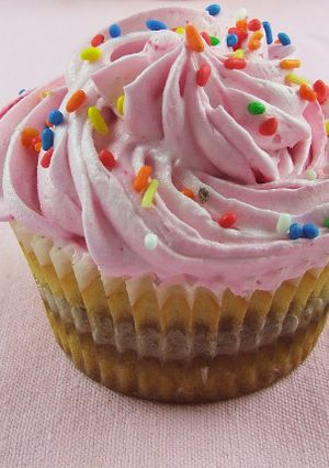 Una foto de Cupcakes de mantequilla