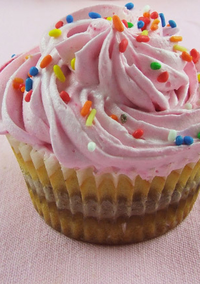 Una foto de Cupcakes de mantequilla