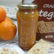 Mermelada de naranja con almíbar de fresas