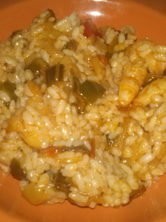 Una foto de Arroz con sofrito