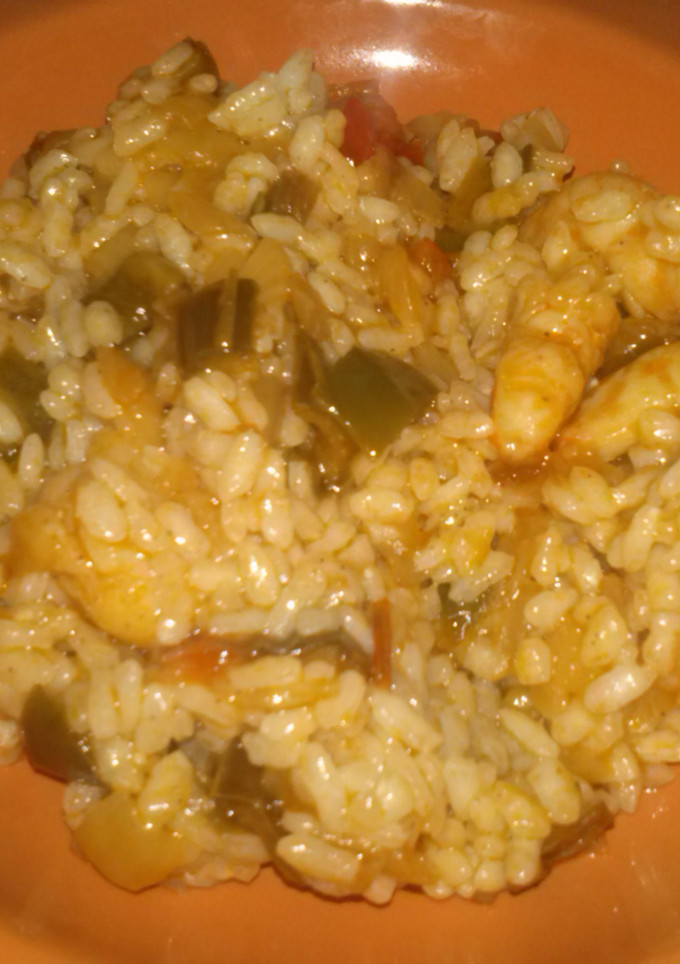 Una foto de Arroz con sofrito