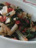 Acelgas con tomate