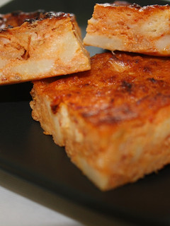 Una foto de Torrijas de bacalao
