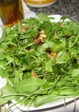 Una foto de Ensalada de Rúcula