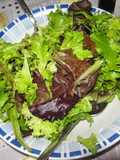Ensalada verde y ligera