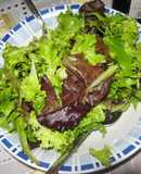 Ensalada verde y ligera