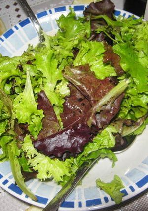 Una foto de Ensalada verde y ligera