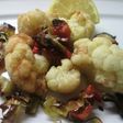 Ramitas de coliflor fritas