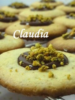 Una foto de Galletas de pistacho con chocolate (sin gluten)