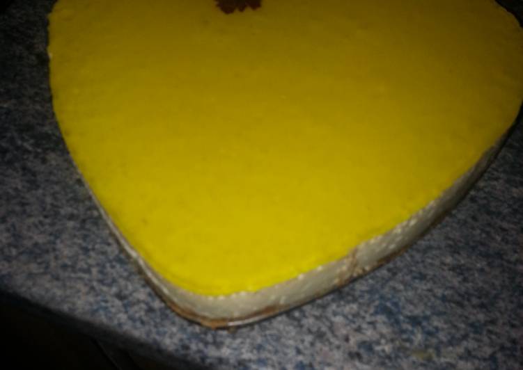 Tarta fría de limón