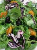 Ensalada verde con un toque agridulce