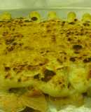 Espárragos rellenos de salmón al horno