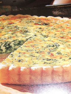 Foto principal de Tarta rápida de queso fresco y acelgas