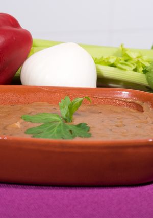 Una foto de Salsa de champiñones