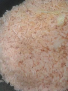 Una foto de Arroz casero