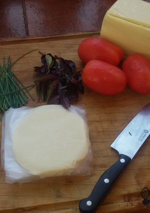Una foto de Raviolones Capresse del Virrey