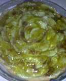 Tarta de pastelera y manzanas