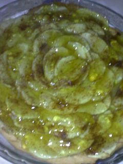 Una foto de Tarta de pastelera y manzanas