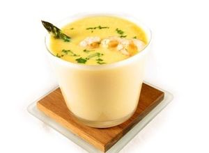 Una foto de Caldo de queso