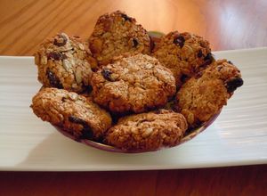 Una foto de Galletas de avellana y nueces