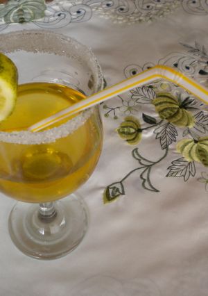 Una foto de Sorbete de sidra