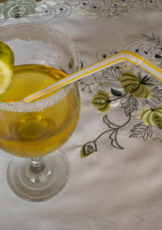 Una foto de Sorbete de sidra