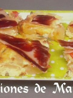 Una foto de Tortilla de hortalizas al horno