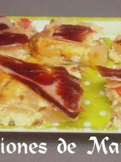 Una foto de Tortilla de hortalizas al horno