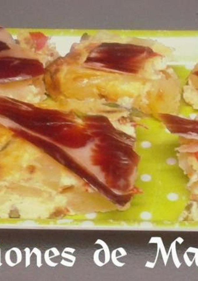 Una foto de Tortilla de hortalizas al horno