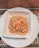 Macarroni casero con queso cheddar