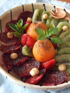 Una foto de Postre frutal súper rápido