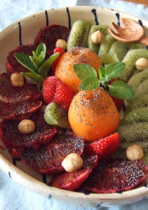 Una foto de Postre frutal súper rápido
