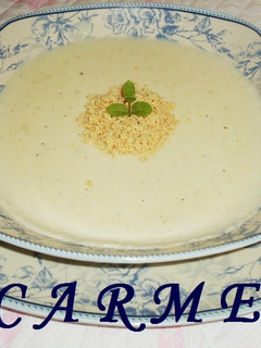 Una foto de Crema de avellanas