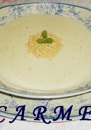 Una foto de Crema de avellanas