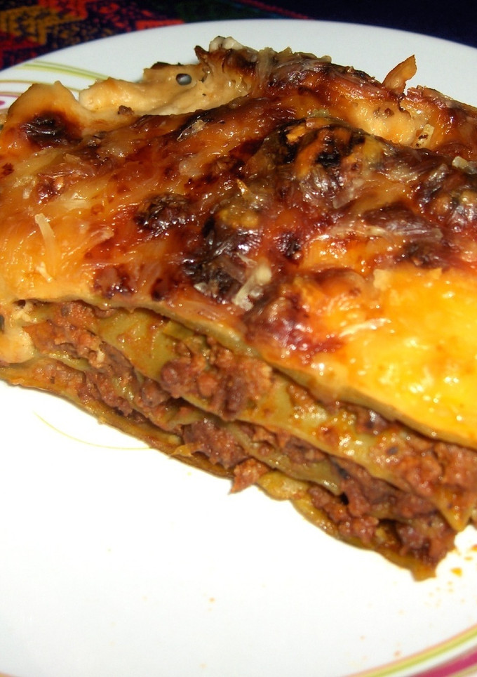 Una foto de Lasaña de carne con un toque de especias