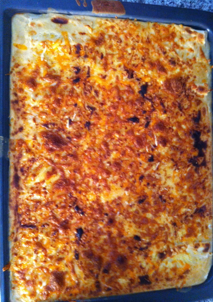Una foto de Canelones caseros