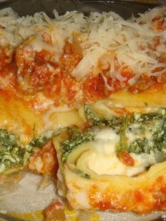 Una foto de Canelones de verdura al estilo de mi abuela