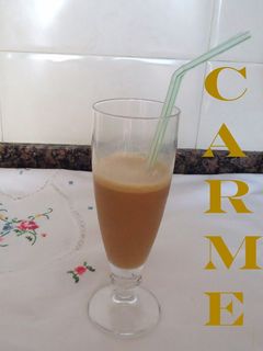 Una foto de Café frappé